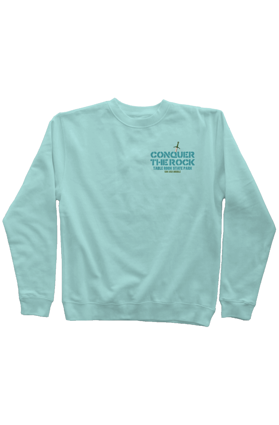 Conquer the Rock Pigment Dyed Crew Neck