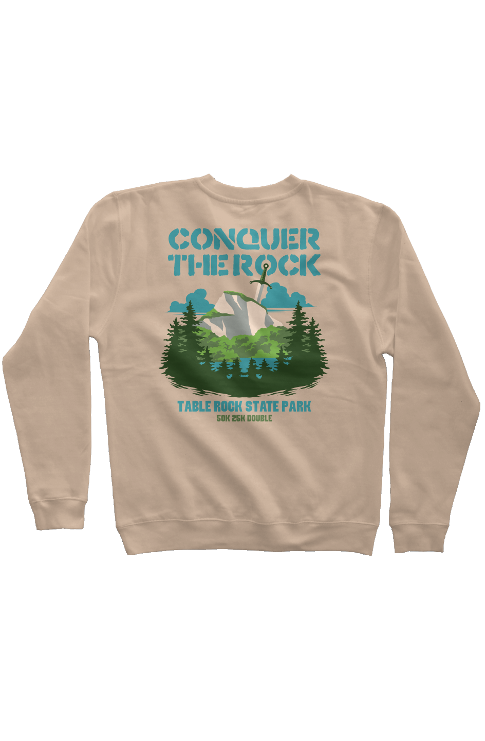 Conquer the Rock Pigment Dyed Crew Neck