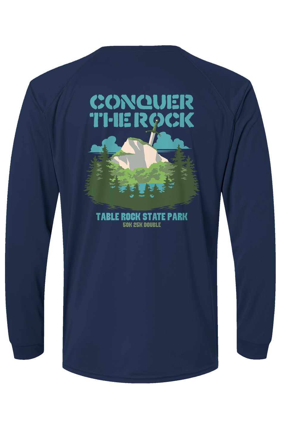 Conquer the Rock Islander L/S Performance Tee
