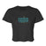 Conquer the Rock Ladies' Flowy Cropped Tee