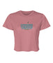 Conquer the Rock Ladies' Flowy Cropped Tee