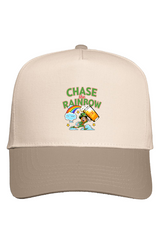 Chase the Rainbow Five Panel Two Tone Cap