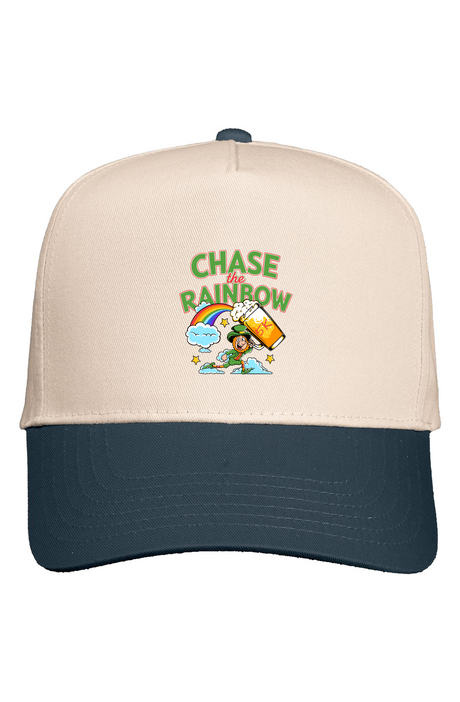 Chase the Rainbow Five Panel Two Tone Cap