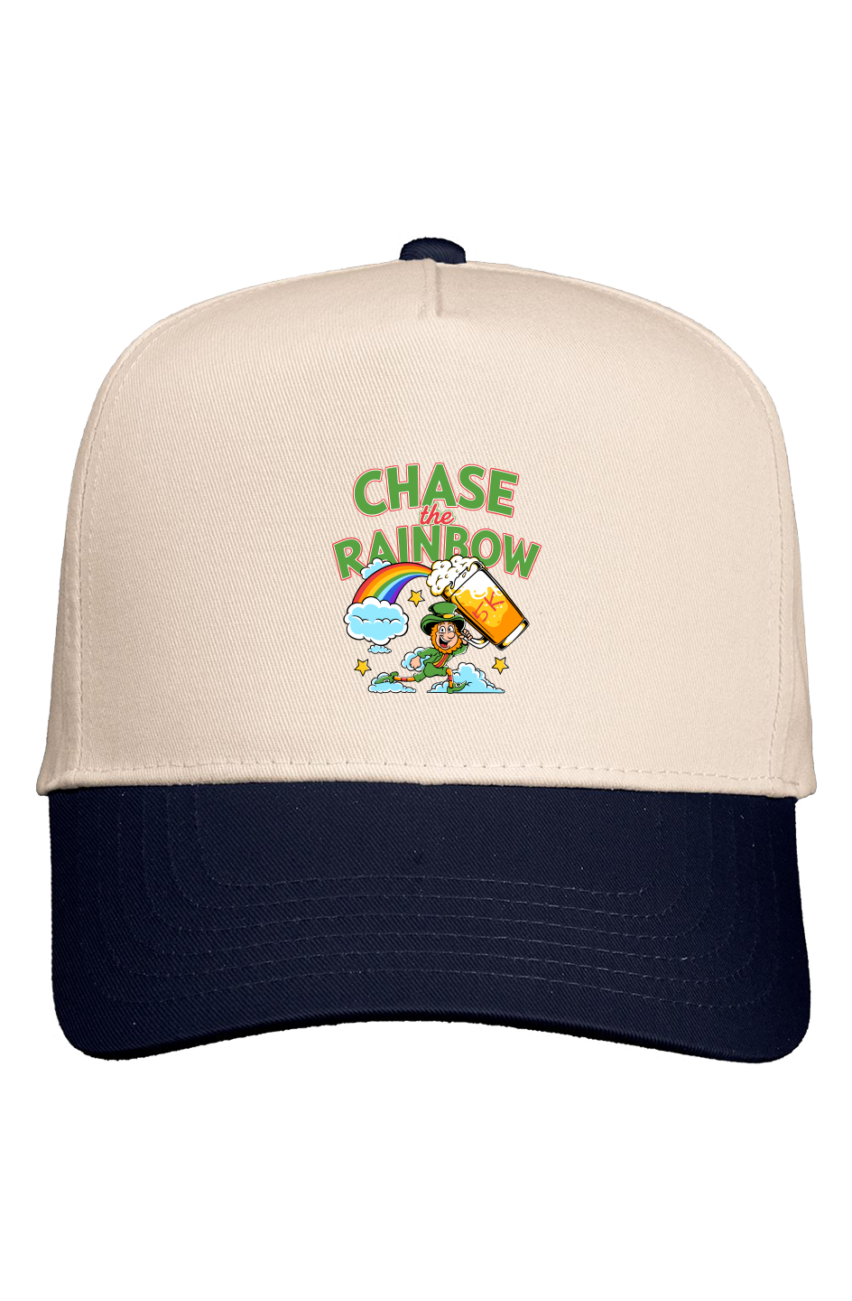 Chase the Rainbow 5K Five Panel Two Tone Cap