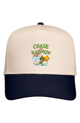 Chase the Rainbow 5K Five Panel Two Tone Cap