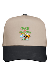 Chase the Rainbow 5K Five Panel Two Tone Cap