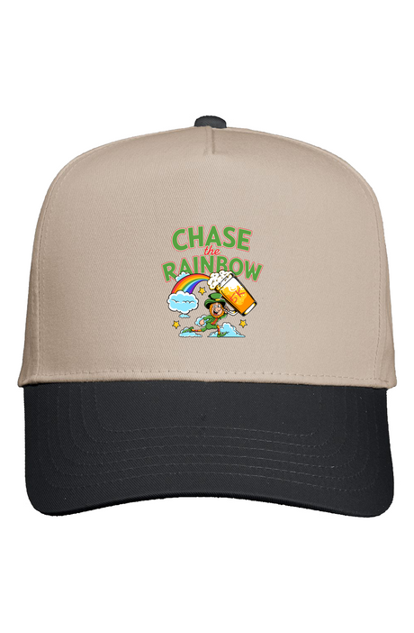 Chase the Rainbow 5K Five Panel Two Tone Cap