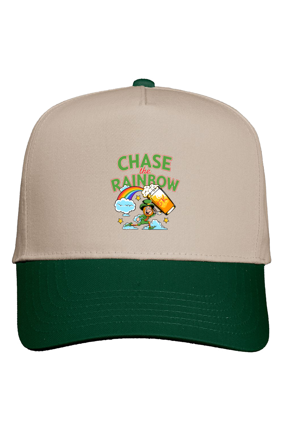 Chase the Rainbow 5K Five Panel Two Tone Cap