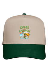 Chase the Rainbow 5K Five Panel Two Tone Cap