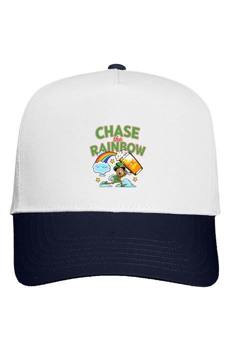 Chase the Rainbow 5K Five Panel Two Tone Cap