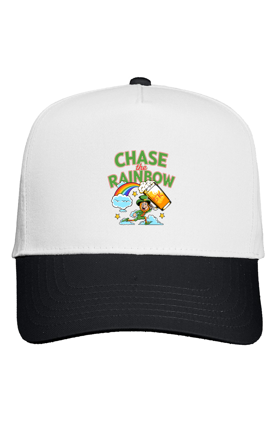Chase the Rainbow 5K Five Panel Two Tone Cap