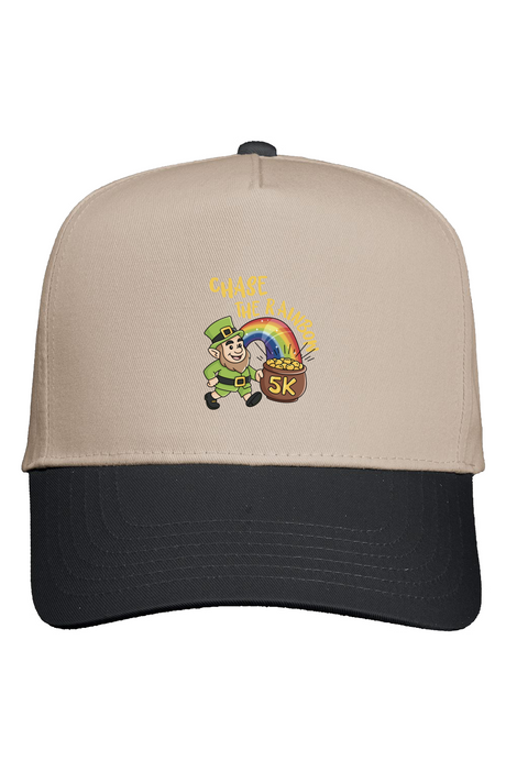 Chase the Rainbow 5K Five Panel Two Tone Cap