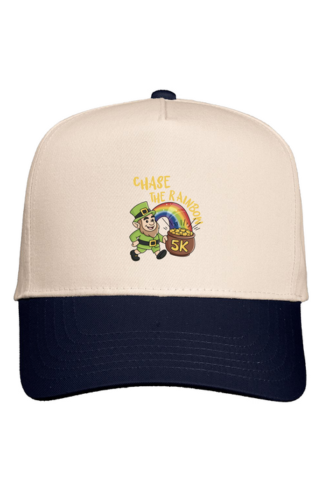 Chase the Rainbow 5K Five Panel Two Tone Cap