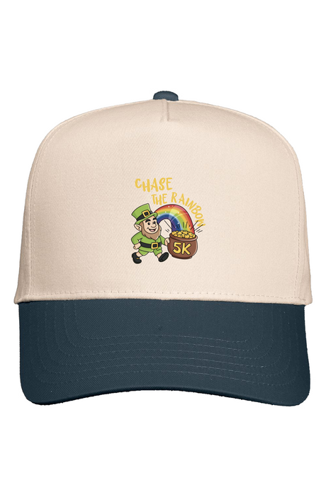 Chase the Rainbow 5K Five Panel Two Tone Cap