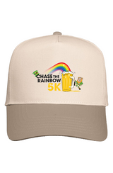 Chase the Rainbow 5K Five Panel Two Tone Cap