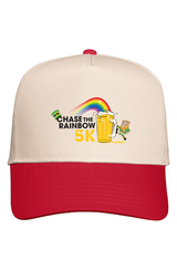 Chase the Rainbow 5K Five Panel Two Tone Cap