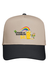 Chase the Rainbow 5K Five Panel Two Tone Cap