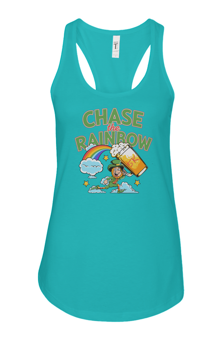 Chase the Rainbow 5K Ladies' Racerback Tank