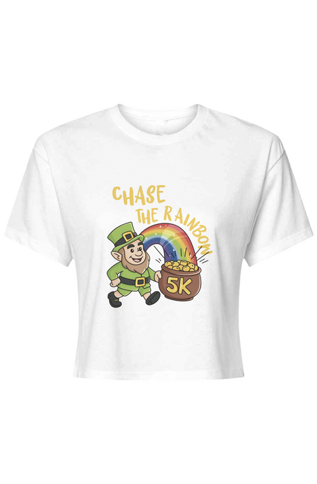 Chase the Rainbow 5K Ladies' Crop Top