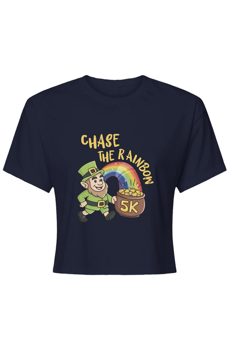 Chase the Rainbow 5K Ladies' Crop Top