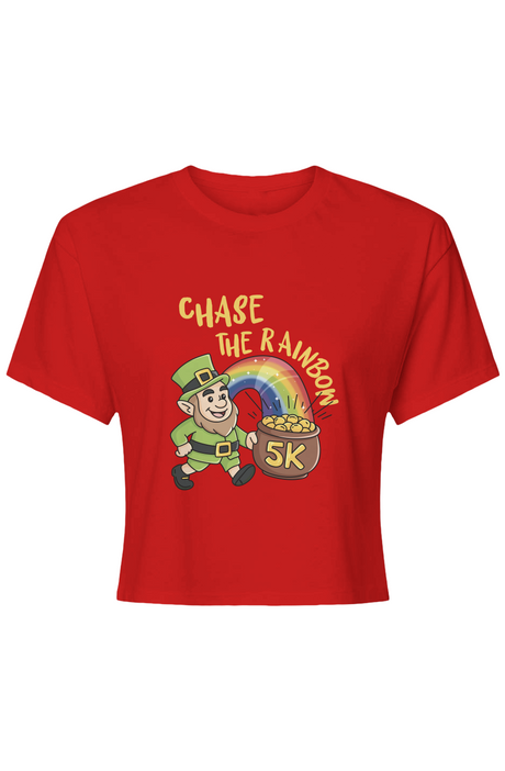 Chase the Rainbow 5K Ladies' Crop Top