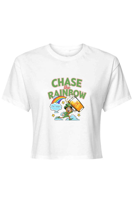 Chase the Rainbow 5K Ladies' Crop Top