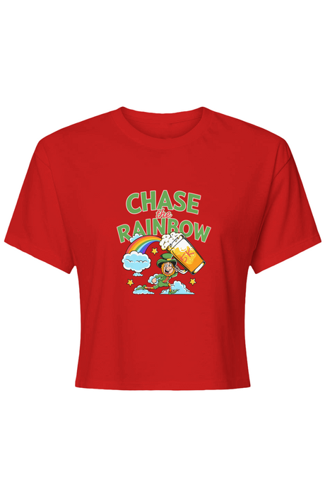 Chase the Rainbow 5K Ladies' Crop Top