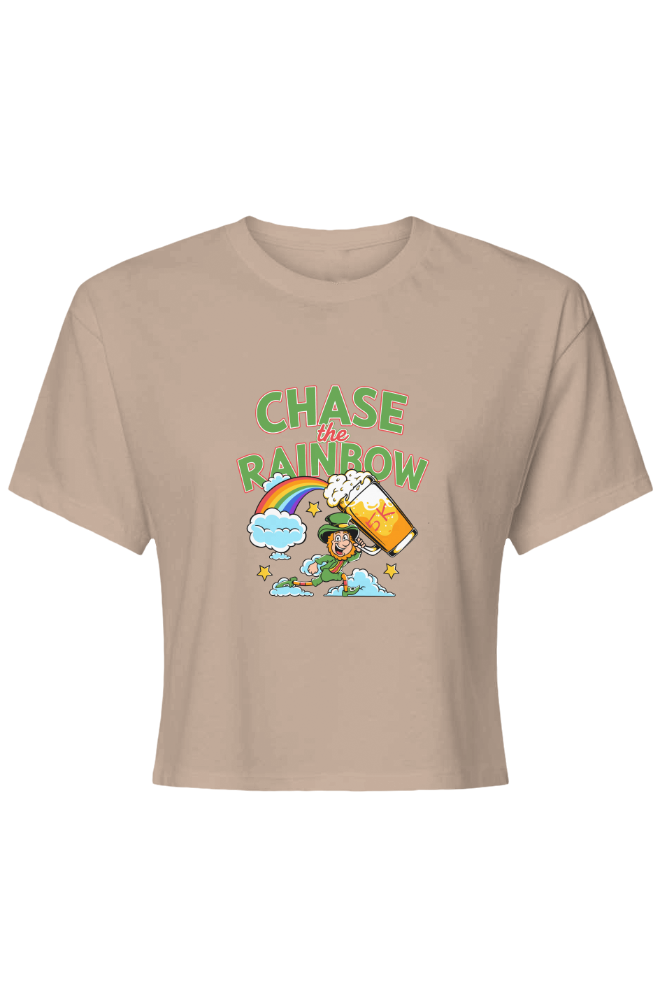 Chase the Rainbow 5K Ladies' Crop Top