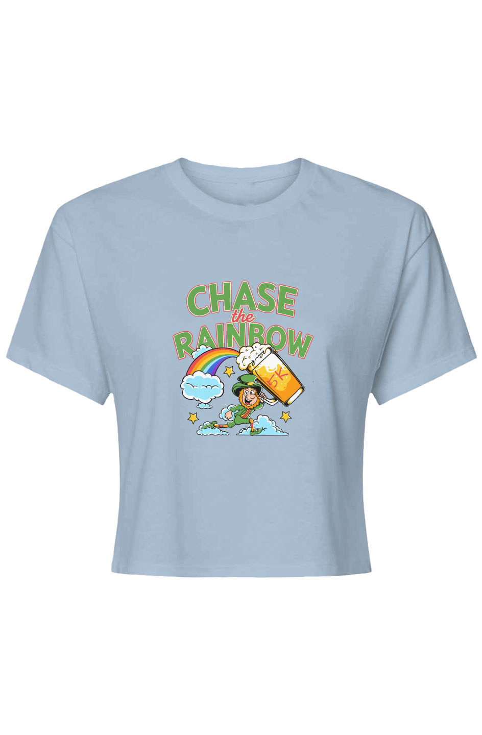 Chase the Rainbow 5K Ladies' Crop Top