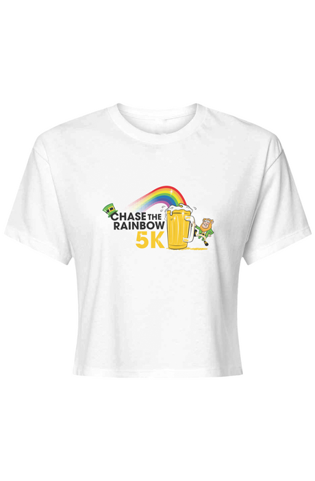 Chase the Rainbow 5K Ladies' Crop Top