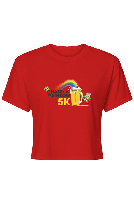 Chase the Rainbow 5K Ladies' Crop Top