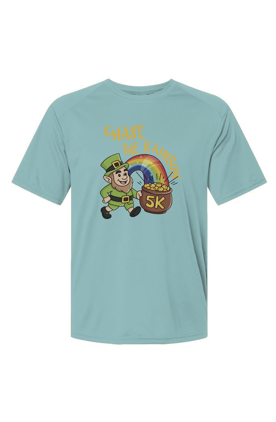 Chase the Rainbow 5K Islander Performance Tee