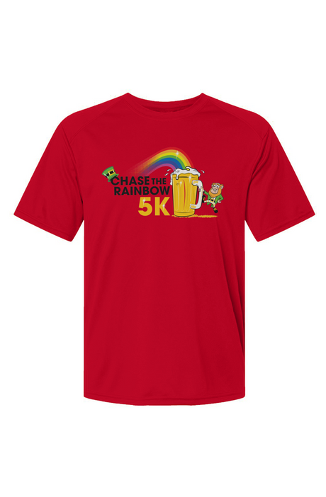 Chase the Rainbow 5K Islander Performance Tee