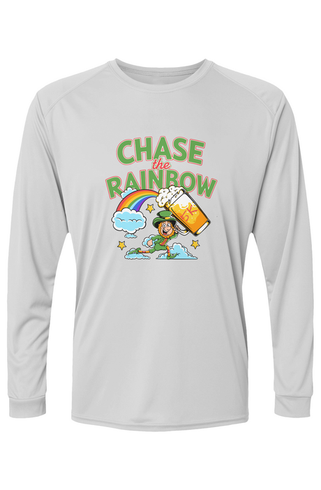 Chase the Rainbow 5K Islander L/S Performance Tee