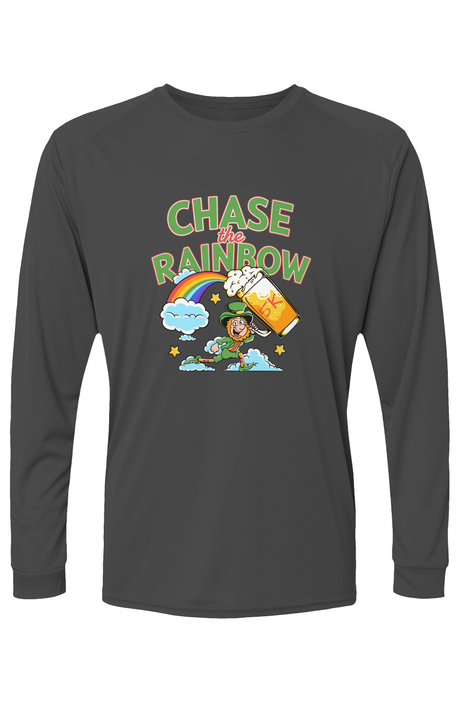 Chase the Rainbow 5K Islander L/S Performance Tee