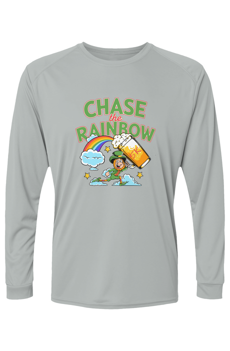 Chase the Rainbow 5K Islander L/S Performance Tee
