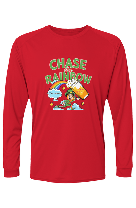 Chase the Rainbow 5K Islander L/S Performance Tee