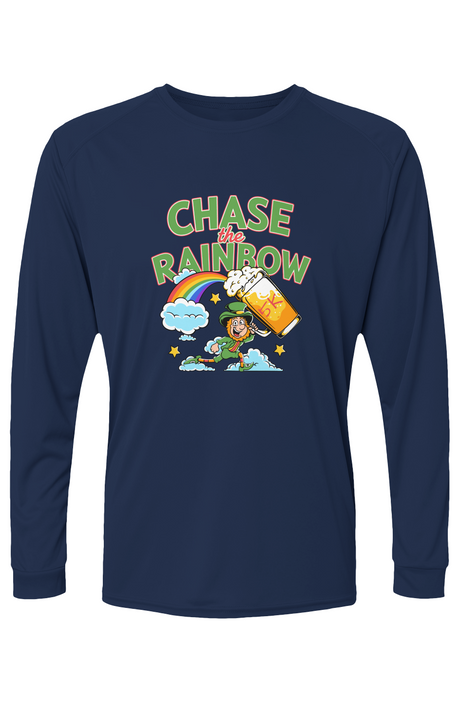 Chase the Rainbow 5K Islander L/S Performance Tee