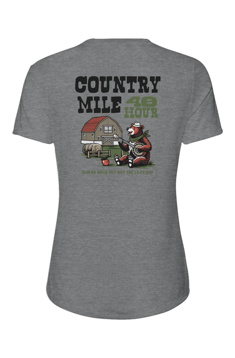 The Country Mile Ladies' Relaxed Fit Triblend Tee