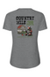The Country Mile Ladies' Relaxed Fit Triblend Tee