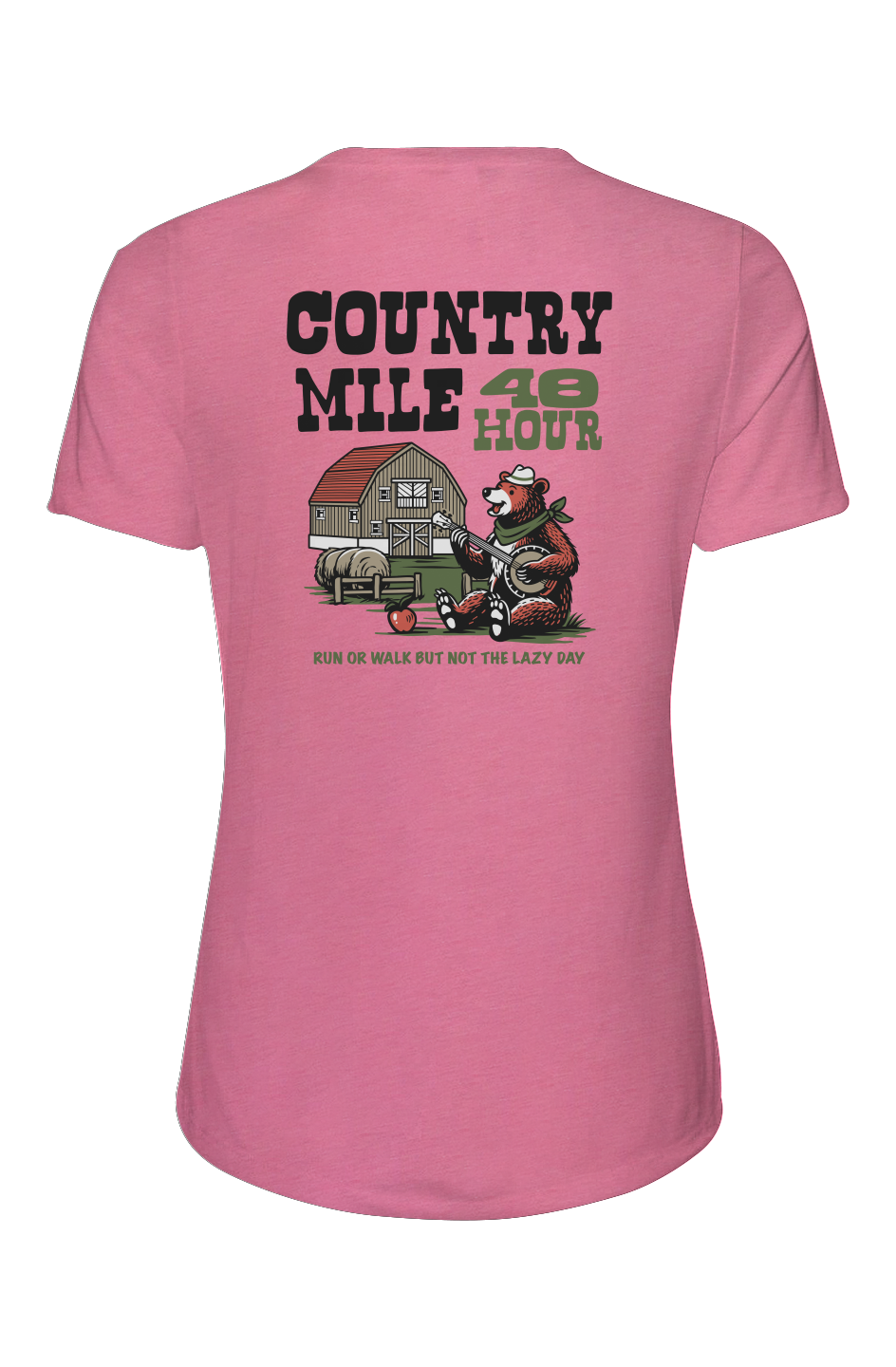 The Country Mile Ladies' Relaxed Fit Triblend Tee