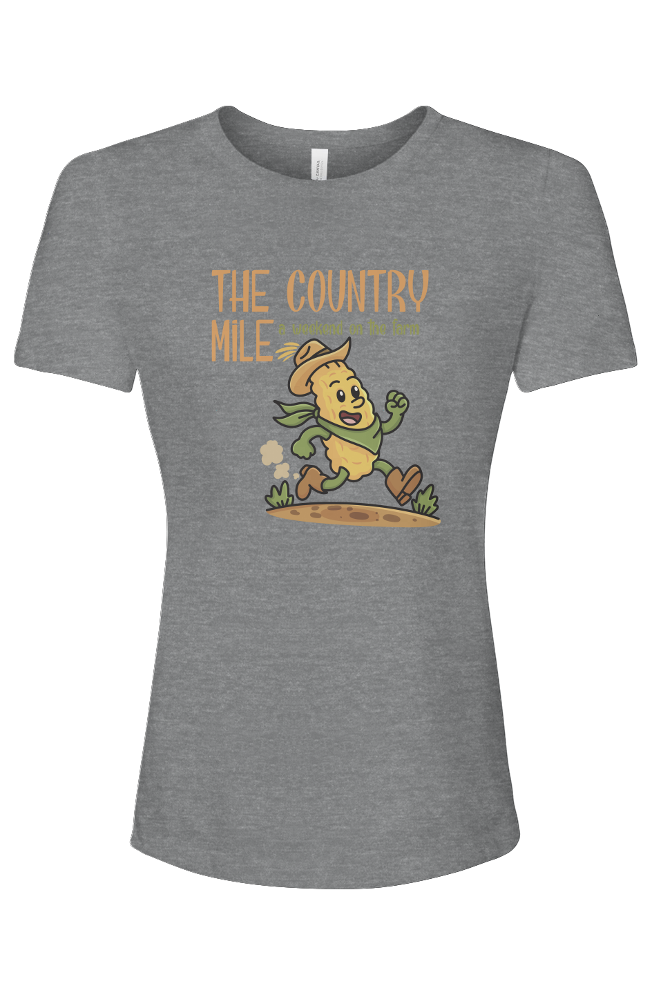 The Country Mile Ladies' Relaxed Fit Triblend Tee
