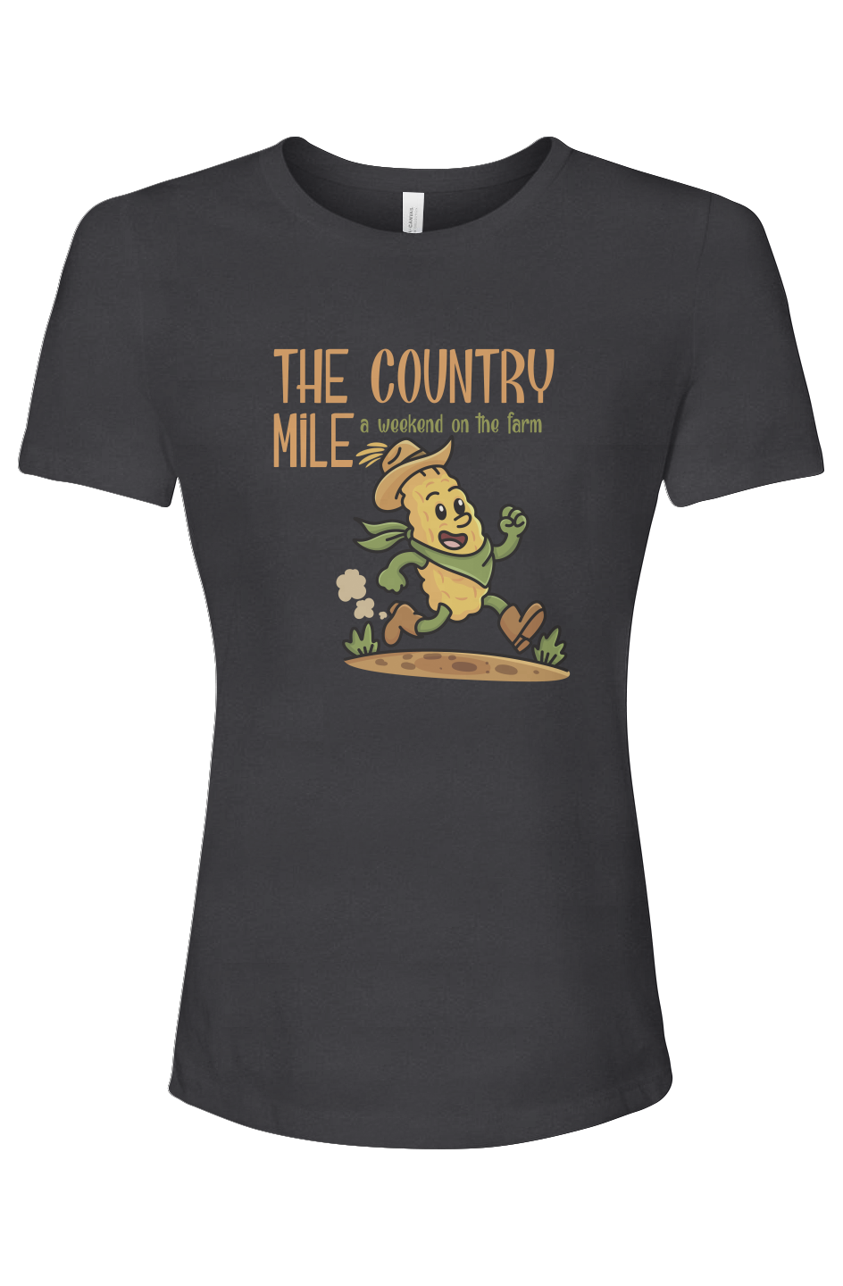 The Country Mile Ladies' Relaxed Fit Triblend Tee