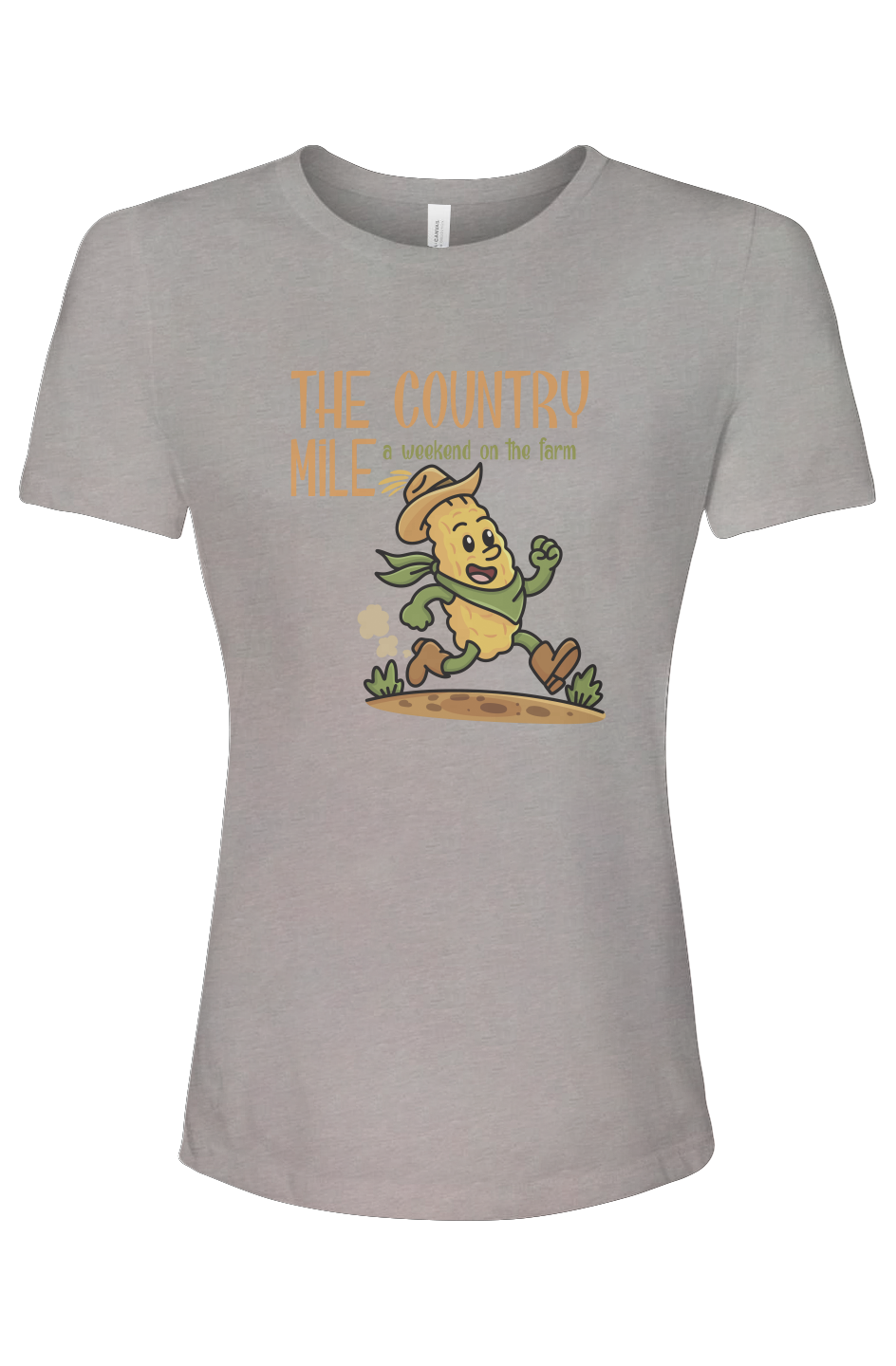 The Country Mile Ladies' Relaxed Fit Triblend Tee