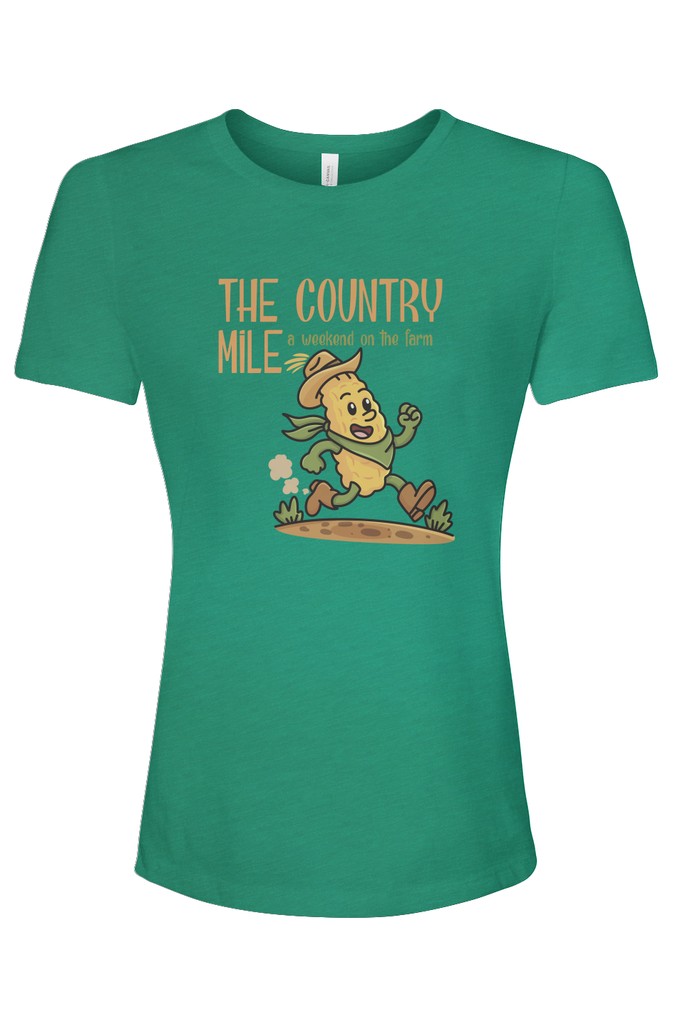 The Country Mile Ladies' Relaxed Fit Triblend Tee
