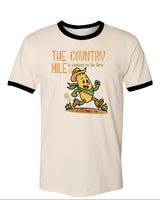 The Country Mile Weekend on the Farm Vintage Cotton Ringer Tee
