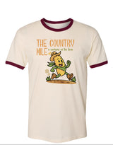 The Country Mile Weekend on the Farm Vintage Cotton Ringer Tee