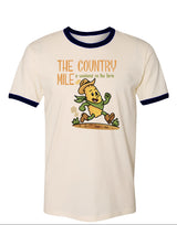 The Country Mile Weekend on the Farm Vintage Cotton Ringer Tee