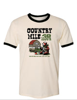 The Country Mile Weekend on the Farm Vintage Cotton Ringer Tee