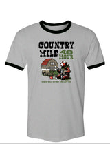 The Country Mile Weekend on the Farm Vintage Cotton Ringer Tee